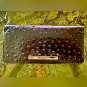 Brahmin Ostrich Wallet